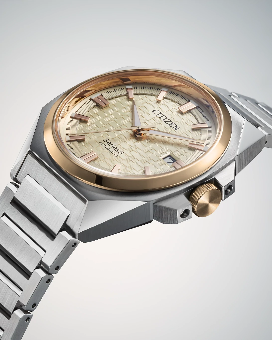 Series8 831 Champagne Dial Stainless Steel Bracelet NB6059-57P